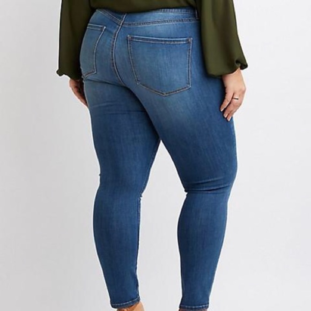 Plus Size Refuge Skin Tight Legging Jean
